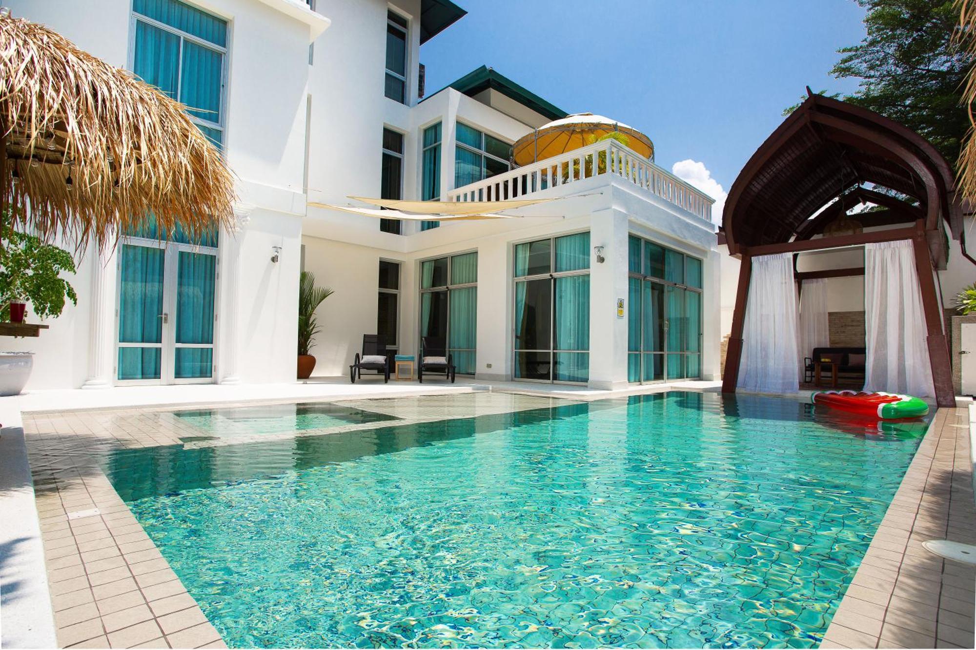 Nagawari Art Maldives Pattaya Villa Na Chom Thian Exterior photo